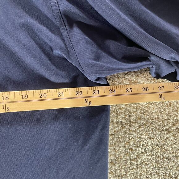 Under Armour Polo Shirt Mens Large Blue Short Sleeve Collared Adult Pullover - Picture 11 of 13